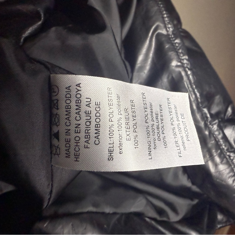 Michael Kors Charcoal Puffer Vest - Picture 8 of 9